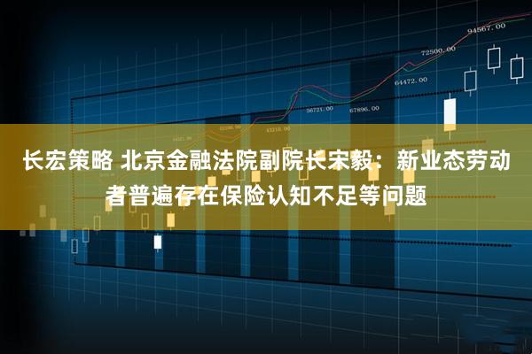 长宏策略 北京金融法院副院长宋毅：新业态劳动者普遍存在保险认知不足等问题